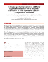 Continuous quality improvement in AIDSRelief supported HIV treatment clinics in Uganda: An evaluation of “See-Try-Observe-Continue” (STOC) model in patient care