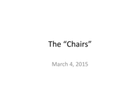 The "Chairs"