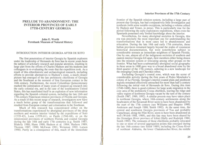 Prelude to abandonment: The interior provinces of early 17th-century Georgia