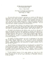 Wetland loss in the delta plain of the Mississippi River