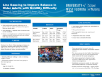 Line dancing to improve balance in older adults with mobility difficulty