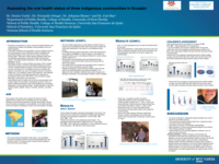 Assessing the Oral Health Status of Three Indigenous Communities in Ecuador