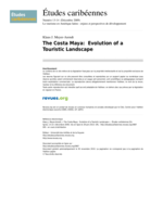 The Costa Maya: Evolution of a touristic landscape