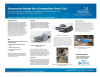 University of West Florida Enterprise solar car