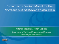 Streambank erosion model for the northern Gulf of Mexico coastal plain