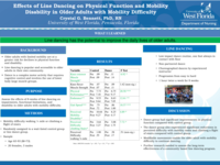 Effects of line dancing on physical function and mobility disability in older adults with mobility difficulty