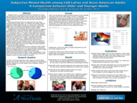 Subjective mental health among LGB Latino and Asian American adults: A comparison between older and younger adults