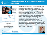 Sex differences in flash visual evoked potentials
