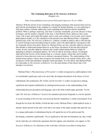 The continuing relevance of The Structure of Behavior