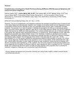 Complementary and integrative health practice(s) among US women with menopausal symptoms with concurrent cancer diagnosis