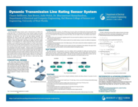 Dynamic transmission line rating sensor system