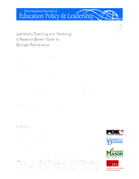 Leadership coaching and mentoring: A research-based model for stronger partnerships