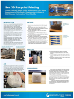Sea 3D recycled printing