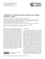 Atmospheric wet deposition of mercury and other trace elements in Pensacola, Florida