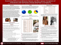 Examining differences between spouse and non-spouse caregivers of individuals with dementia