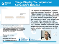 Phage display techniques for Alzheimer's disease