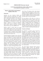 Mangrove deforestation in the Dominican Republic, 1969 to 2012