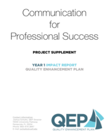 Project Supplement, Year 1 Impact Report