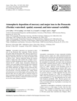 Atmospheric deposition of mercury and major ions to the Pensacola (Florida) watershed: spatial, seasonal, and inter-annual variability