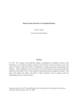 Rediscovering Pensacola’s lost Spanish missions