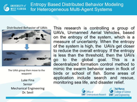 Entropy based distributed behavior modeling for heterogeneous multi-agent systems