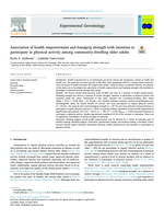 Association of health empowerment and handgrip strength with intention to participate in physical activity among community-dwelling older adults