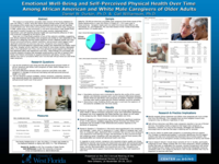 Emotional well-being and self-perceived physical health over time among African American and White male caregivers of older adults