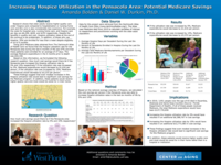 Increasing hospice utilization in the Pensacola area: Potential Medicare savings