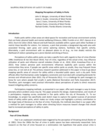 Mapping perceptions of safety in parks