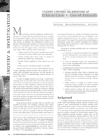 Student-centered deliberations of ethical care & use of animals