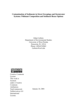 Contamination of sediments in street sweepings and stormwater systems: Pollutant composition and sediment reuse options