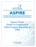 Impact Study: Delphi as compared to other campus residents at UWF