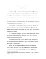 Bush the younger: Another Hoover?