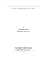 Bacterioplankton Community Response to Solar Radiation and Crude Oil in the Northeastern Gulf of Mexico