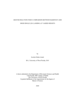 Ground Reaction Force Comparison between Barefoot and Shod Single Leg Landing At Varied Heights