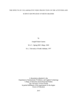 The Effects Of Collaborative Video Production On The Attitudes And Science Knowledge Of Sixth Graders