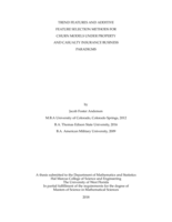 Trend features and additive feature selection methods for churn models under property and casualty insurance business paradigms