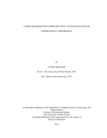Computer-mediated communication