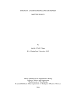 TAXONOMY AND PHYLOGEOGRAPHY OF DEEP SEA DOGFISH SHARKS