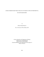 Characterizing reef fish in the Gulf of Mexico using environmental DNA metabarcoding