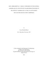 Ropa, herramientas, y armas