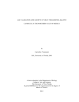 AGE VALIDATION AND GROWTH OF GRAY TRIGGERFISH, BALISTES CAPRISCUS, IN THE NORTHERN GULF OF MEXICO