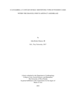 I can barrel-ly contain myself: identifying types of wooden casks within the Emanuel Point II artifact assemblage