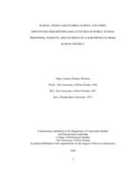 School Choice And Florida School Vouchers