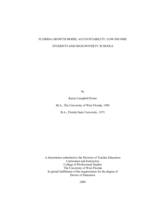Florida Growth Model Accountability