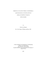 FORGING AN ATLANTIC WORLD