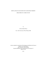 MENTAL HEALTH AND SUBSTANCE ABUSE HELP-SEEKING BEHAVIORS OF AT-RISK YOUTH