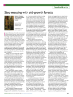 Stop messing with old-growth forests