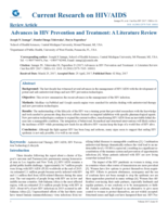 Advances in HIV prevention and treatment: A literature review