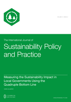 Measuring the sustainability impact in local governments using the quadruple bottom line